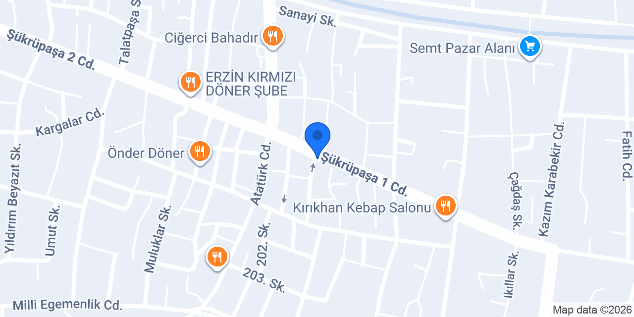 Erzin Ses Taksi konumu