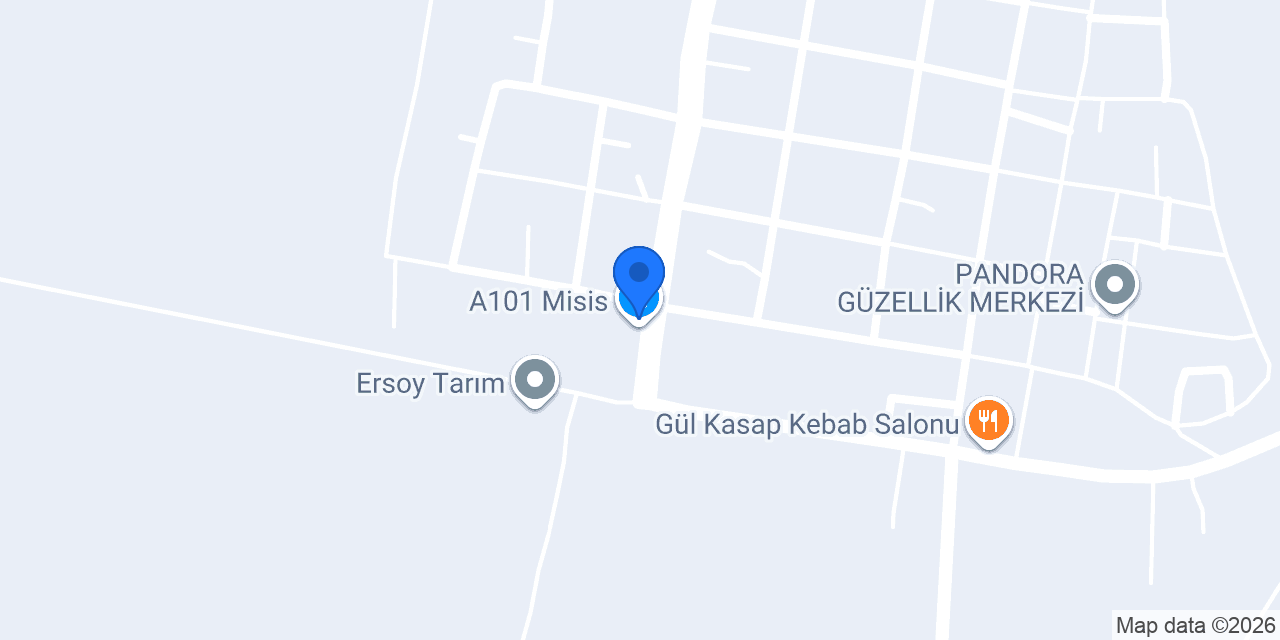 Misis Yeni Baklava Dondurma konumu