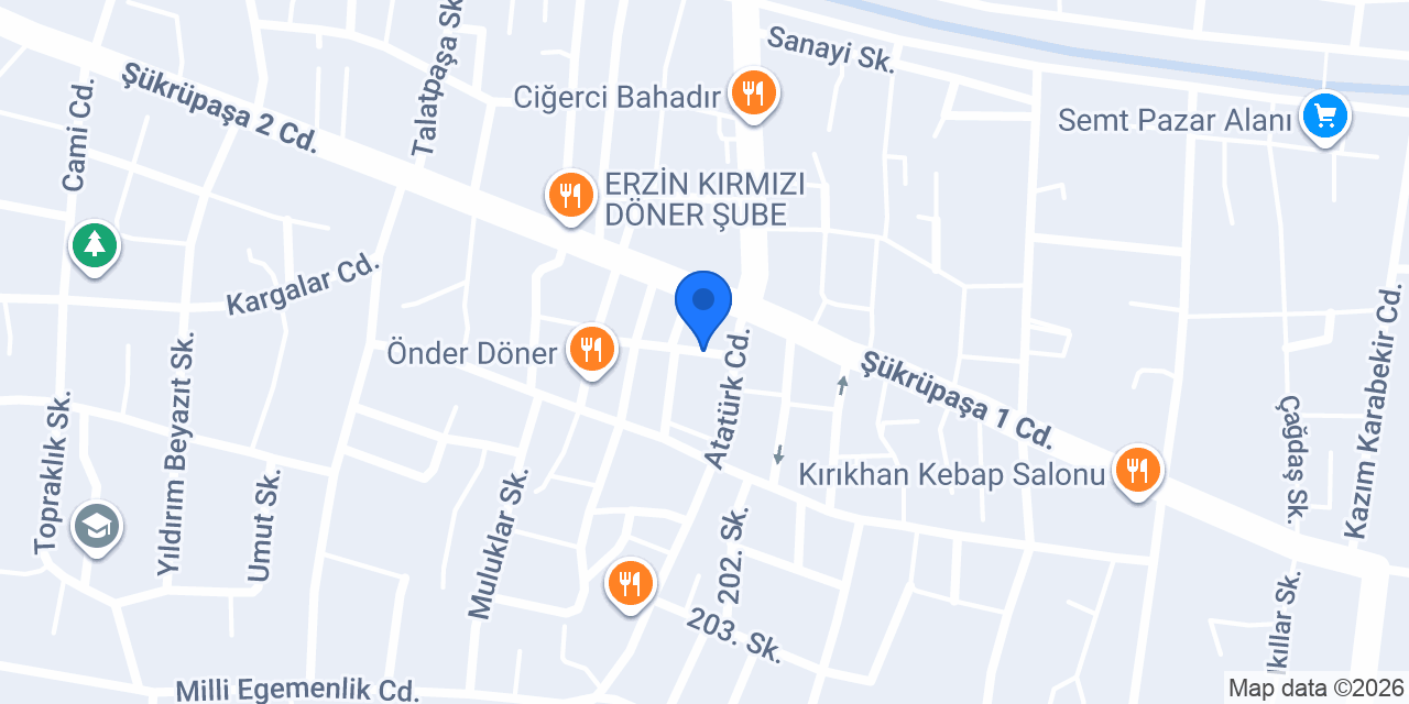 Erzin İlçe Müftülüğü konumu