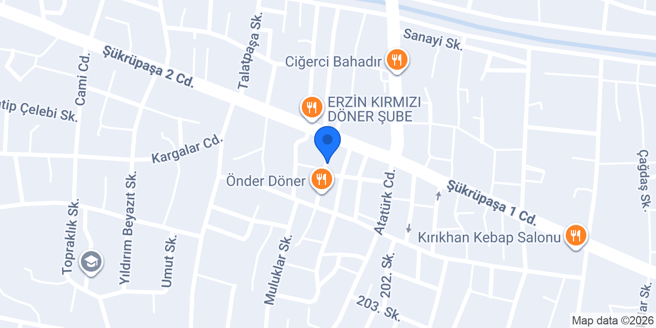 Çınar Oto Kiralama konumu