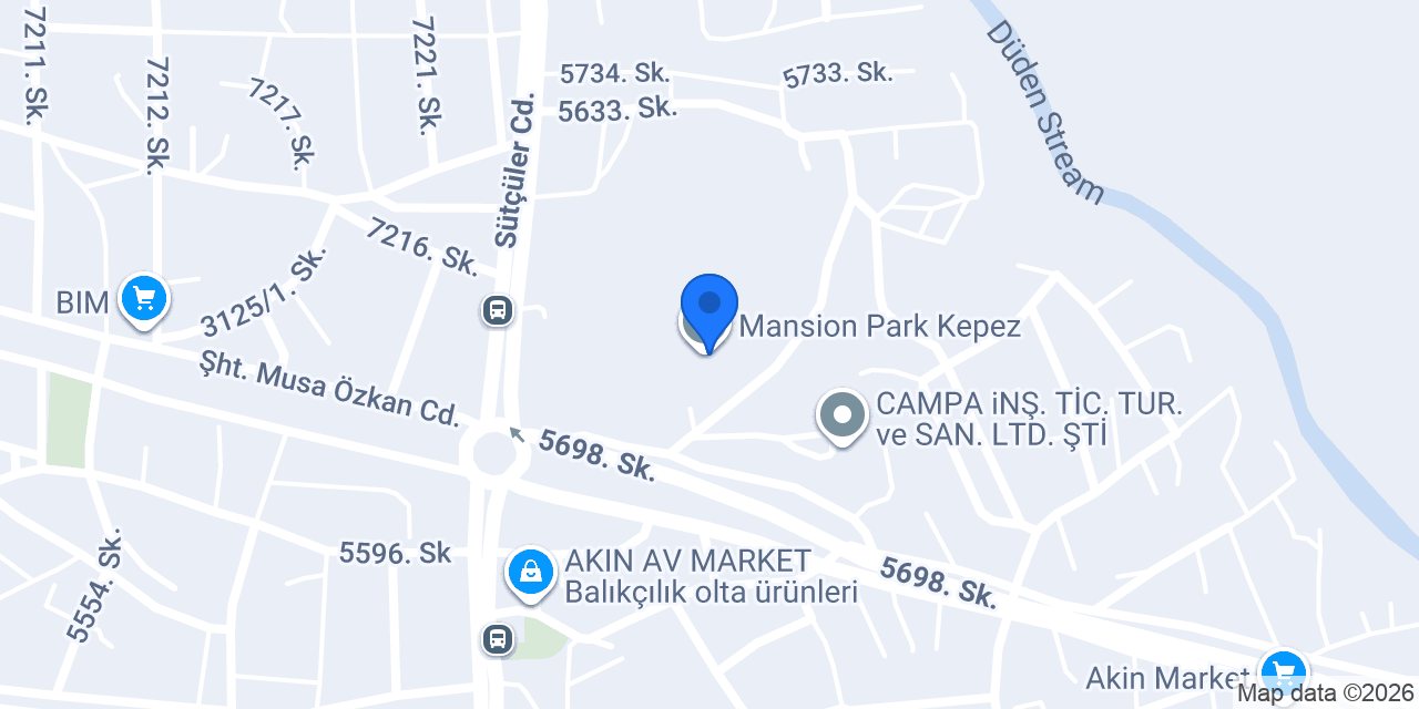 Cidan yapı dekorasyon konumu