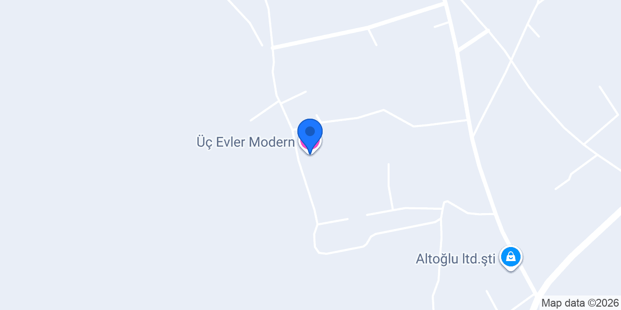 Üç Evler Modern konumu