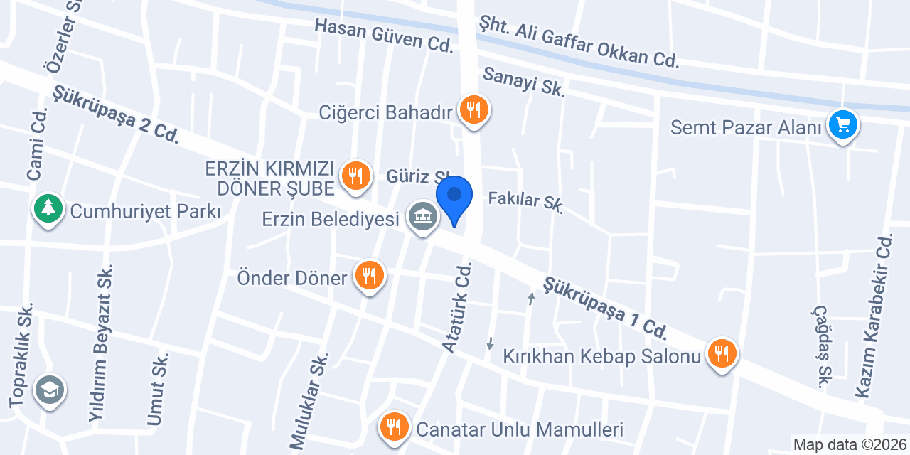 OZAN TEKNIK konumu