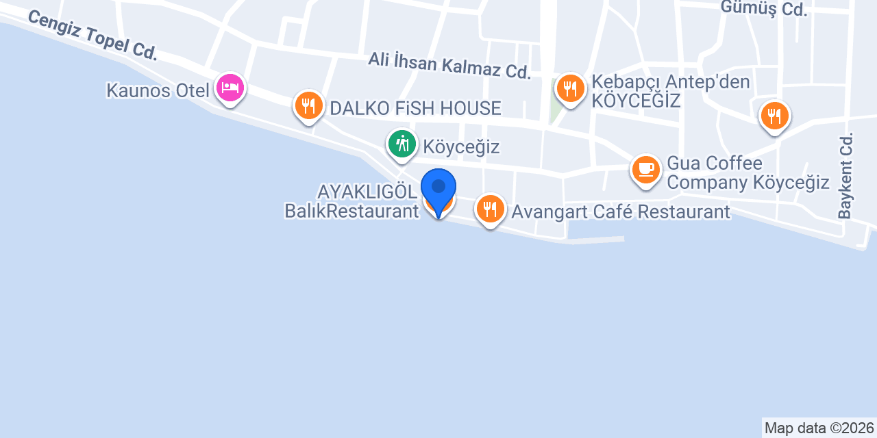 AYAKLIGÖL BalıkRestaurant konumu