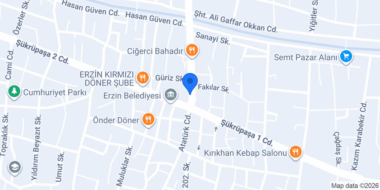 Çağlar Elektrik konumu