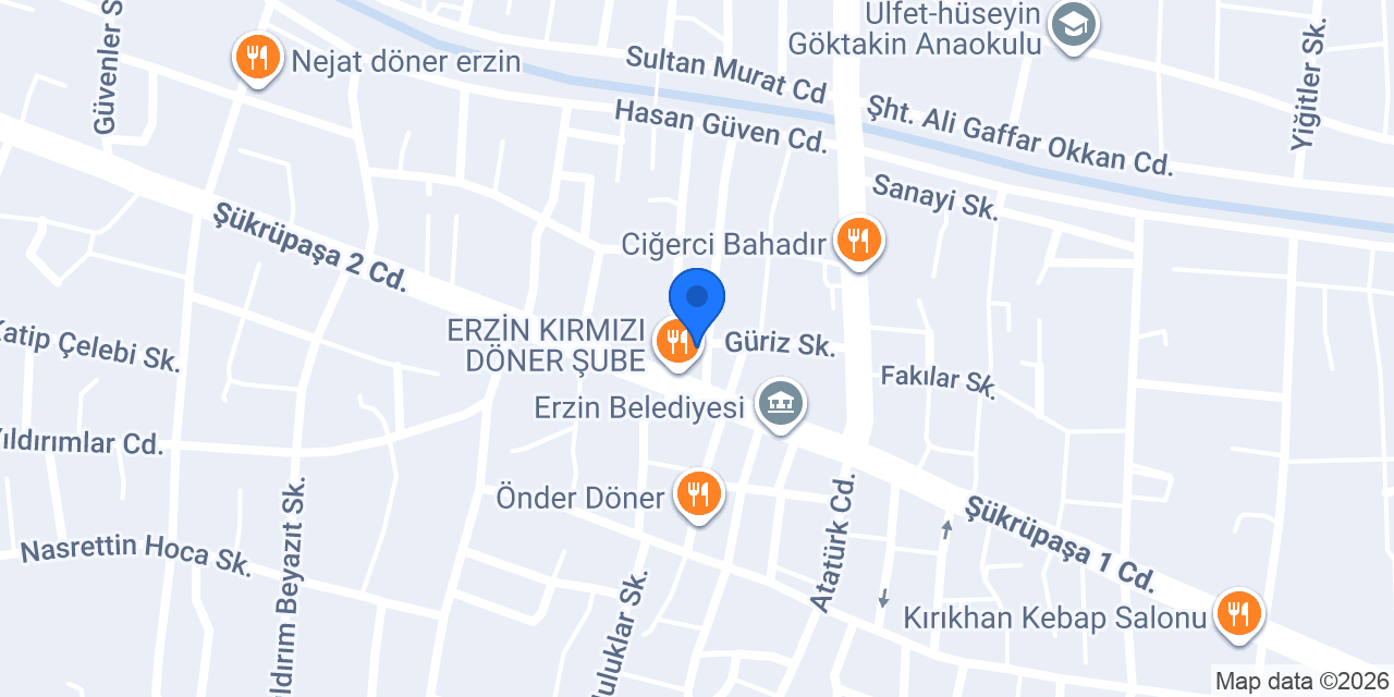 Erzin HBB Hatay Akademi konumu
