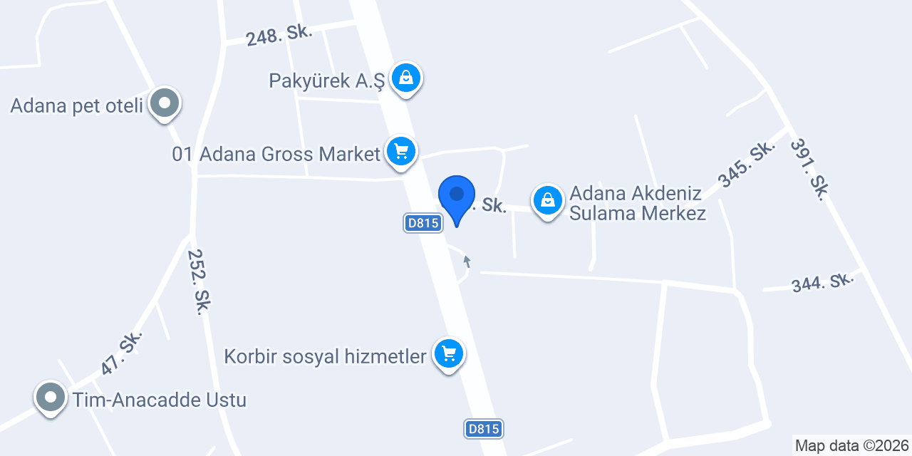 BASAK TRAKTÖR konumu