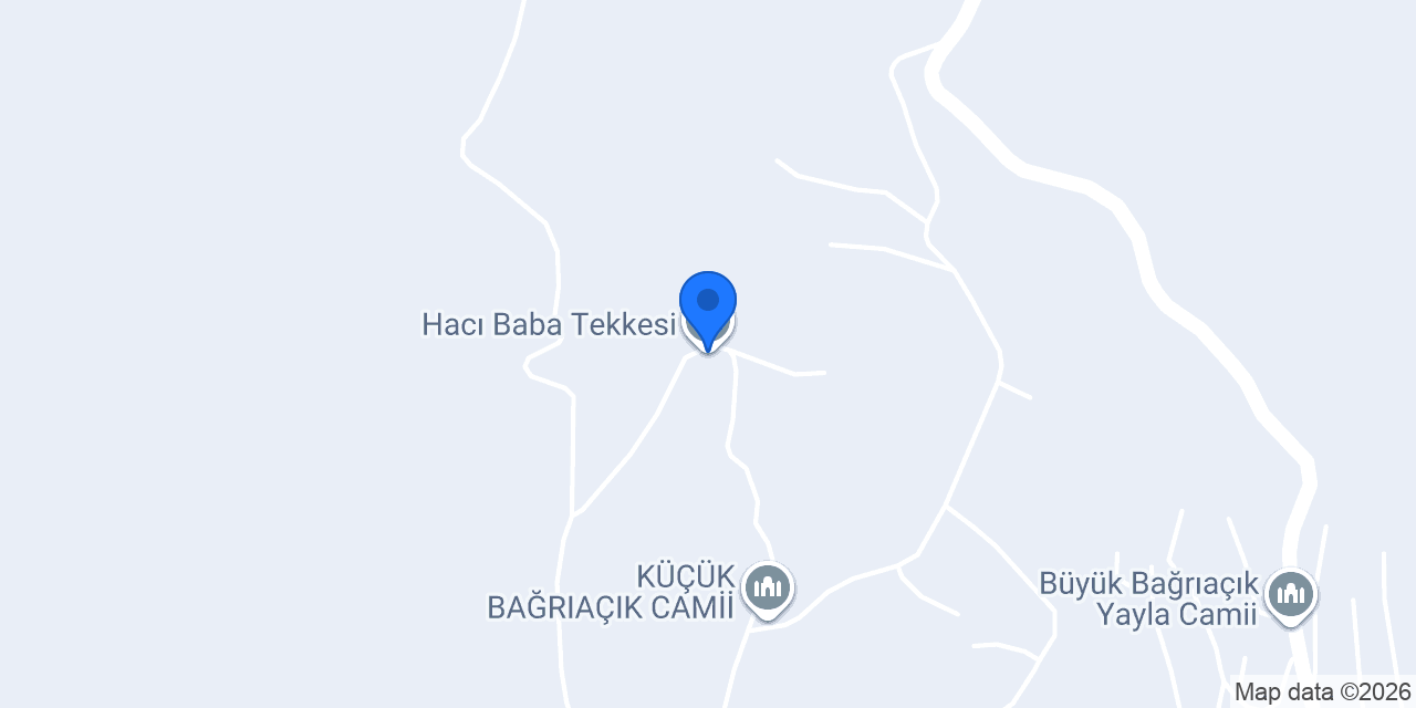 Hacı Baba Tekkesi konumu