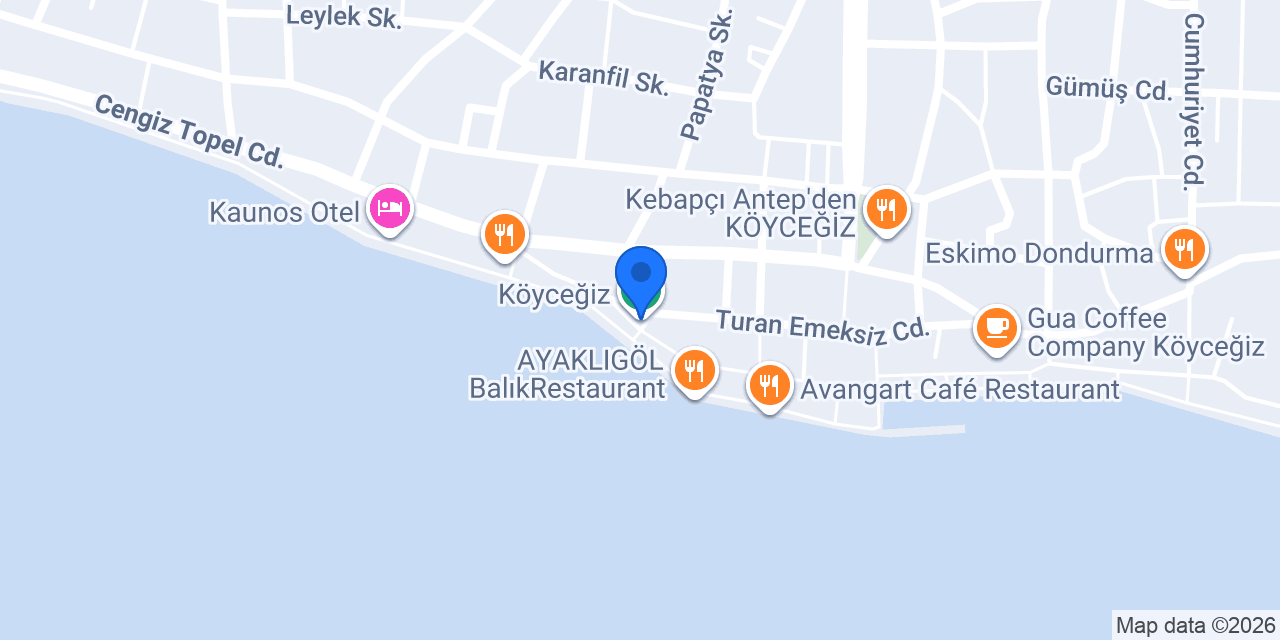 Köyceğiz konumu