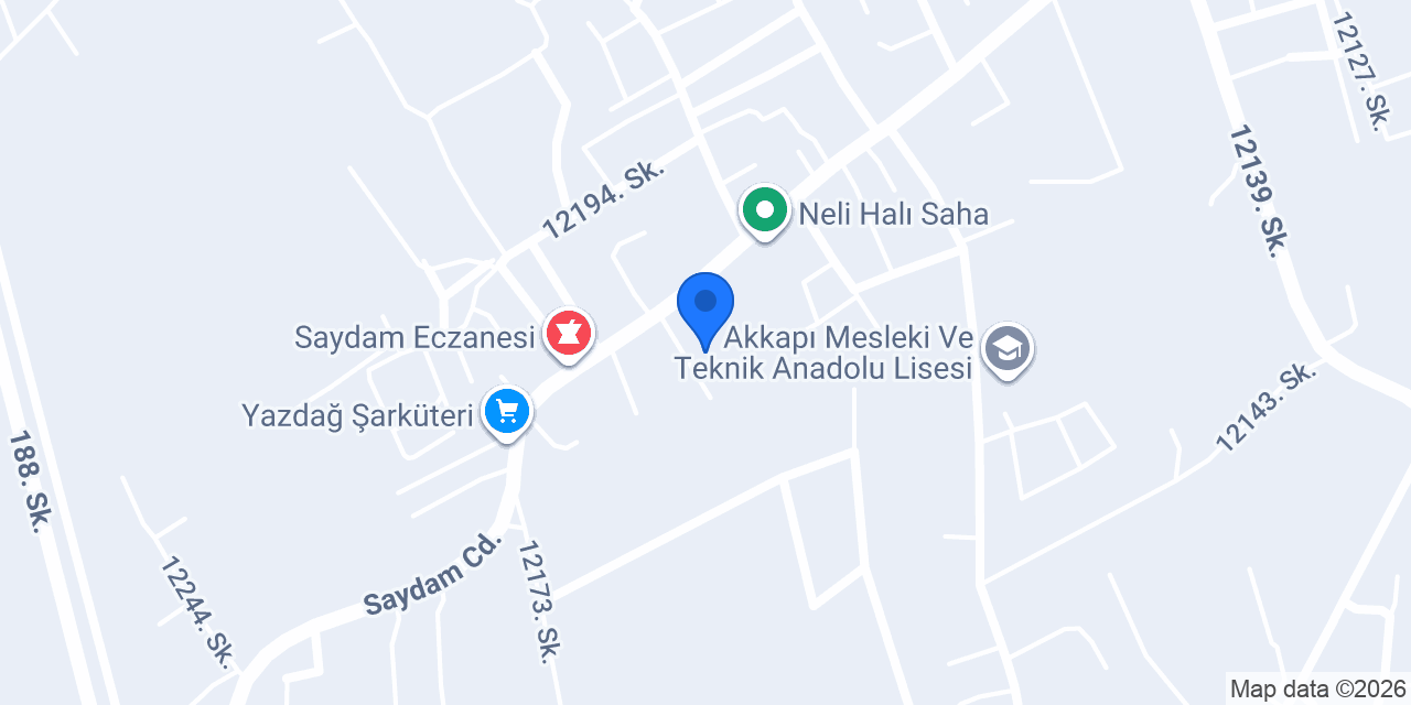 Serhan Otomotiv konumu
