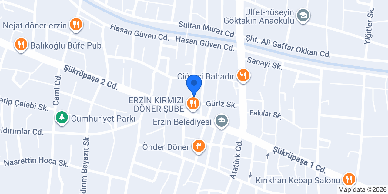 Diş Hekimi Şerife Deniz konumu