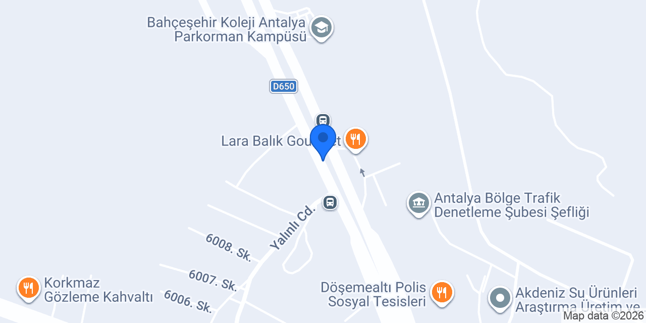 Zeybekoğlu Otoparkı konumu