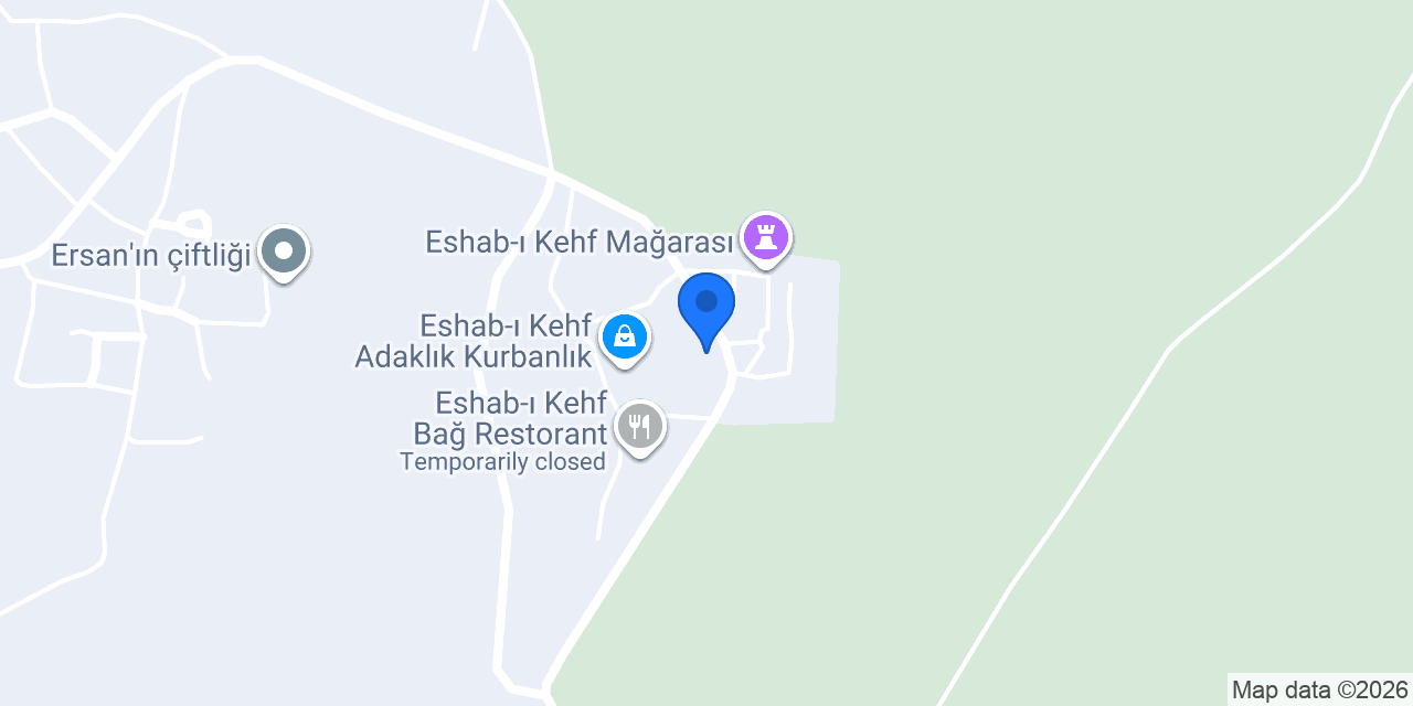 Eshab-ı Kehf Otel konumu