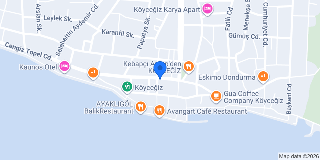 Ptt-köyceğiz konumu