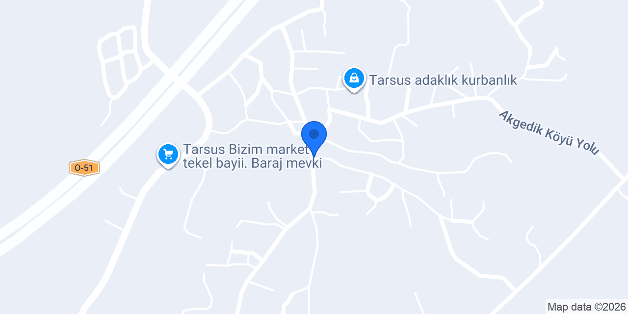Akgedik İlköğretim Okulu konumu