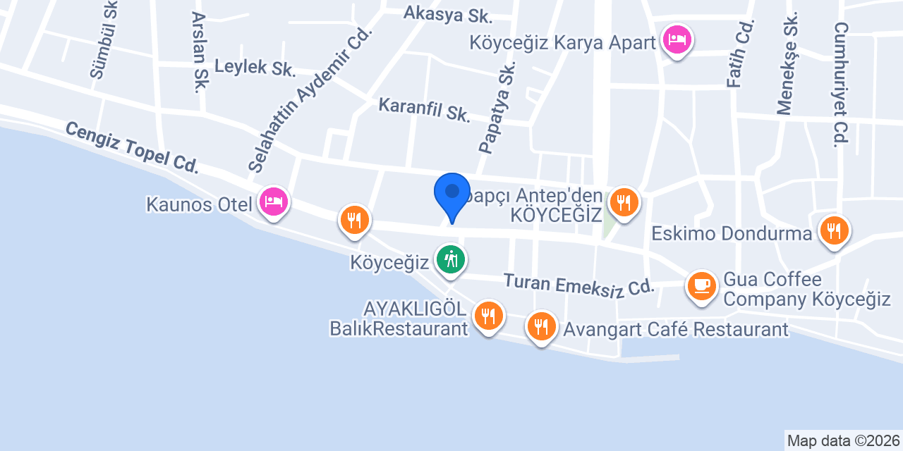 Köyceğiz Arwen Petshop konumu
