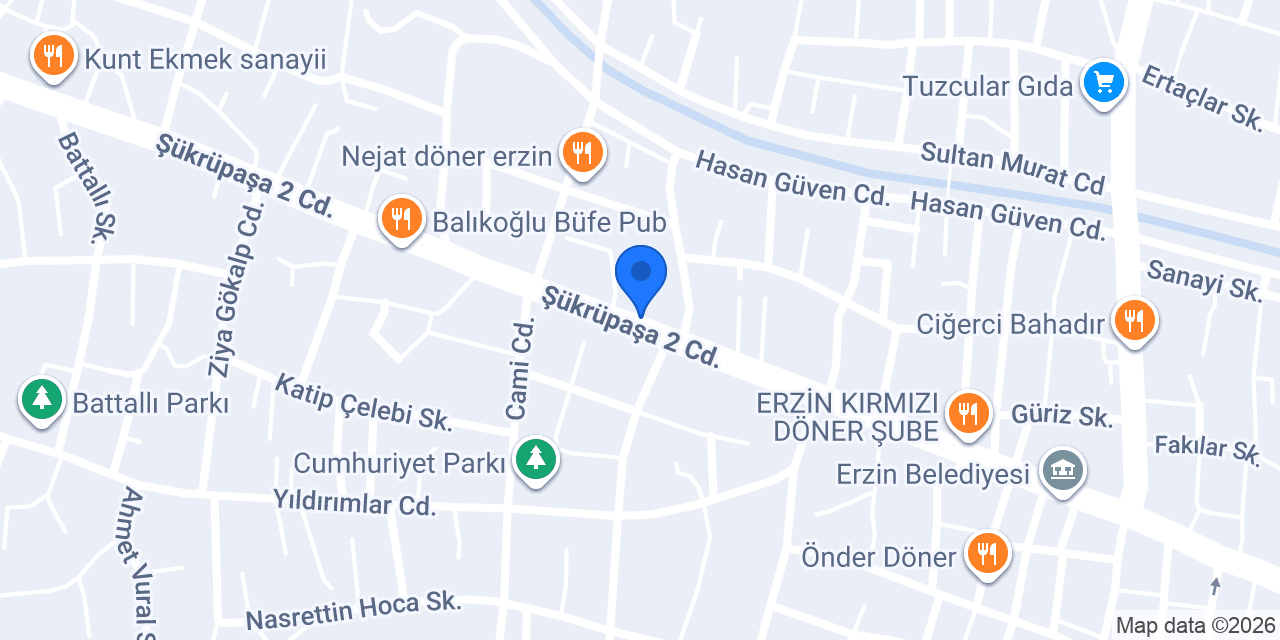 Korkmaz Tarım konumu