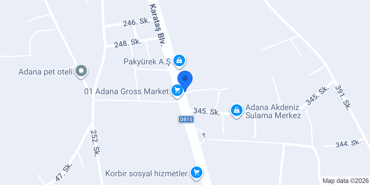 Güven Traktör özel servis konumu