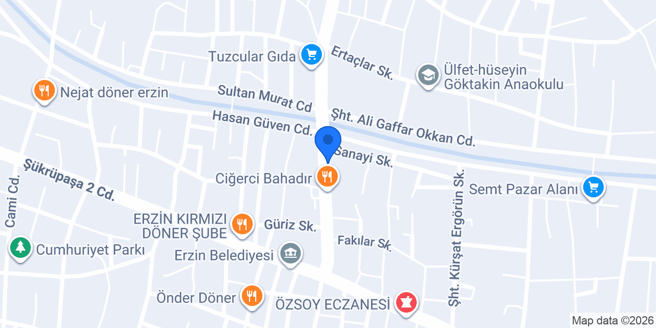 Ulu Tarım konumu