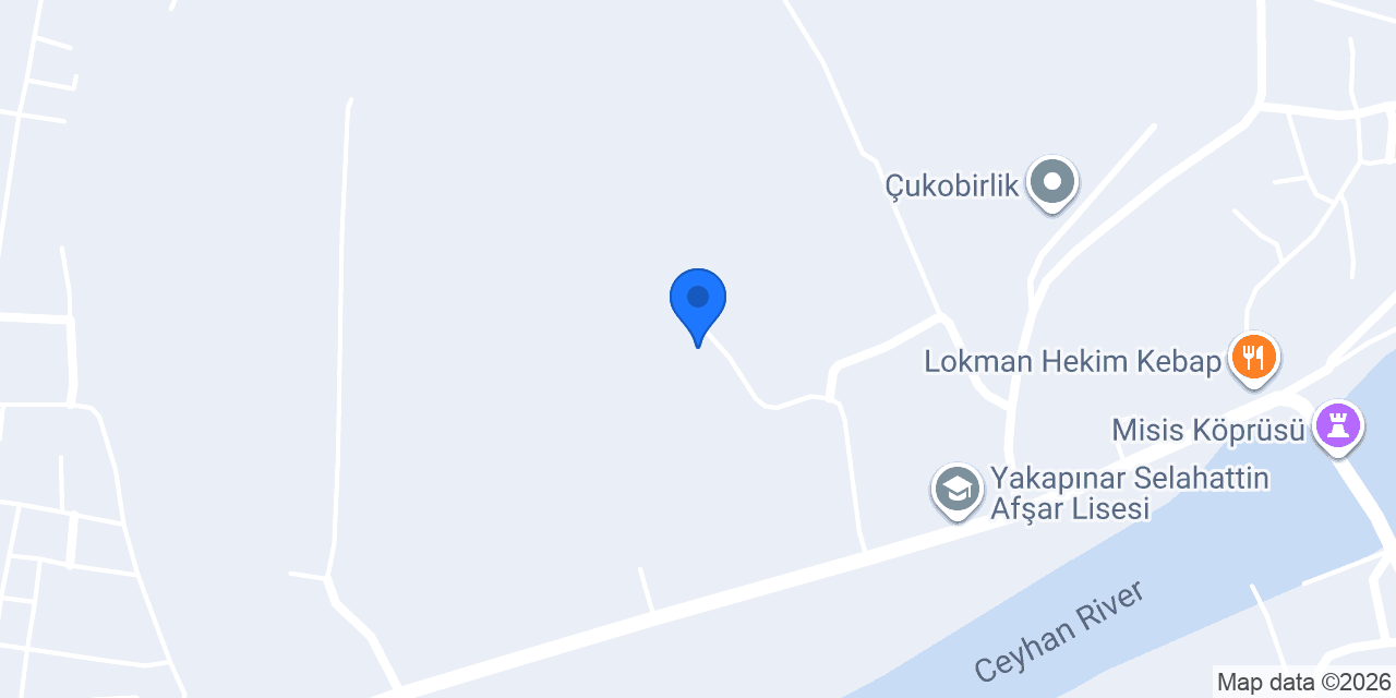 Akalın Makina konumu