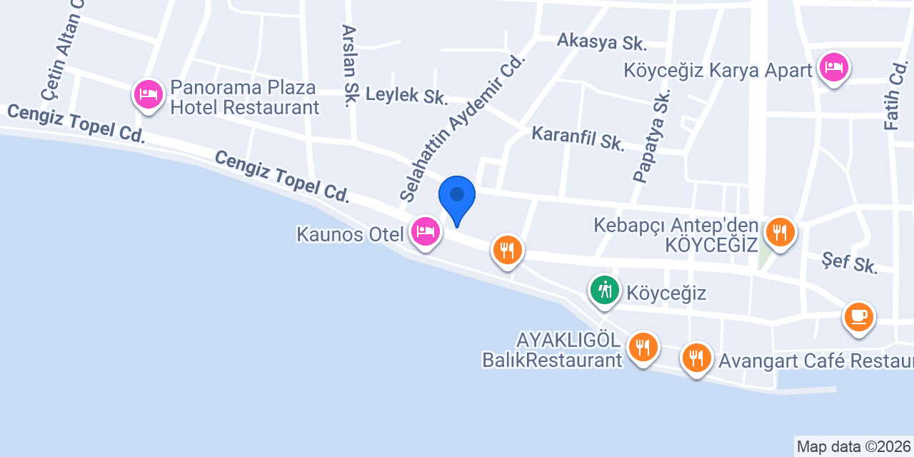 Lakers Pub Köyceğiz konumu
