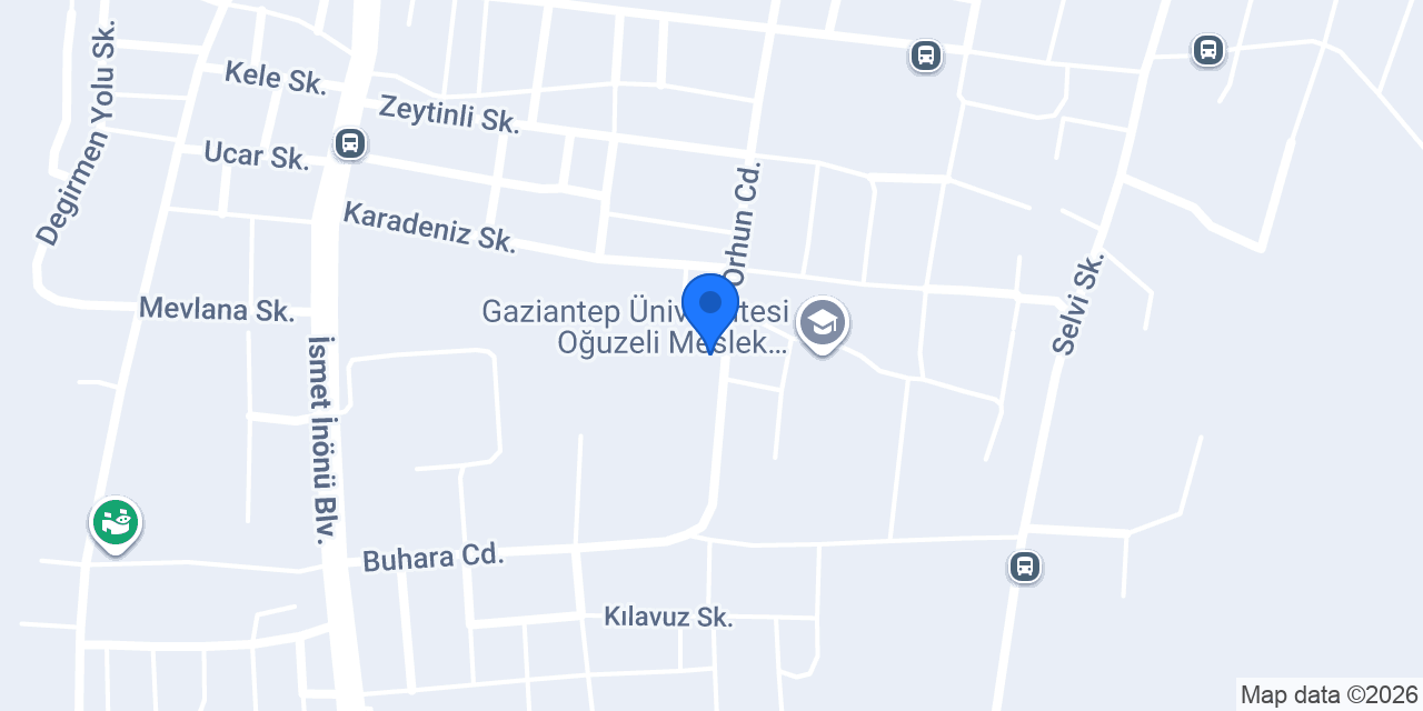 Kampüs Fast Food Oğuzeli konumu