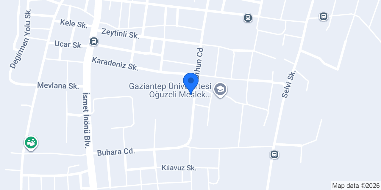 Oğuzeli Üniversite Döner konumu