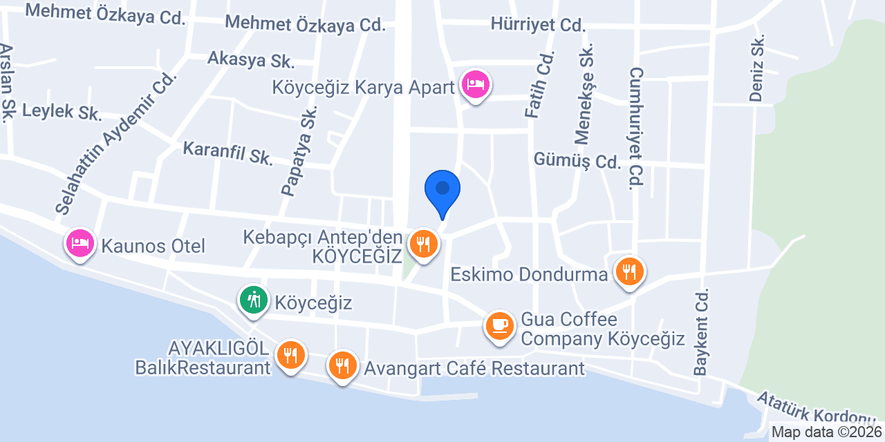 Kebapçım konumu