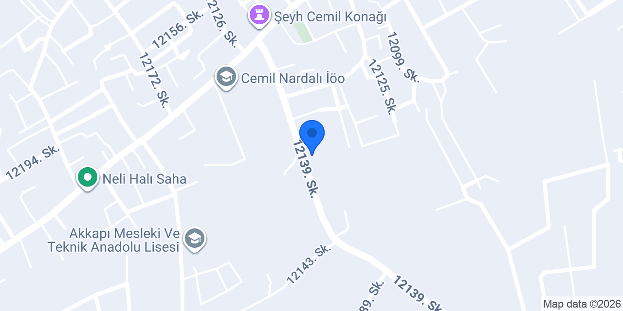 Egemen Halı Saha konumu