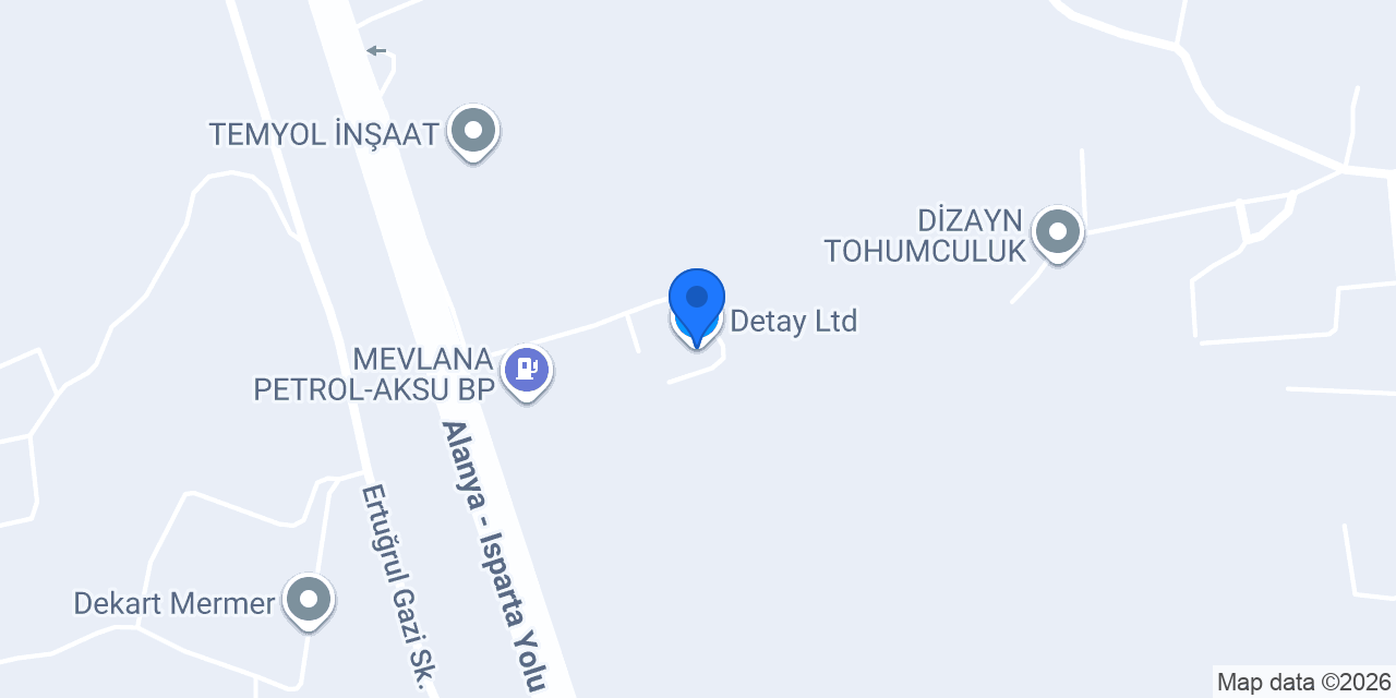 Detay Ltd. konumu