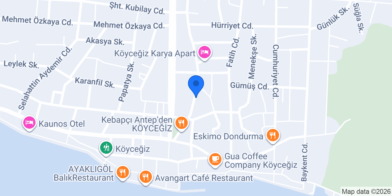 KAUNOS OPTİK konumu