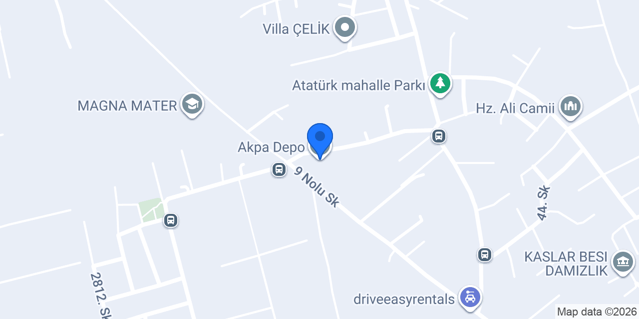 Akpa Depo konumu