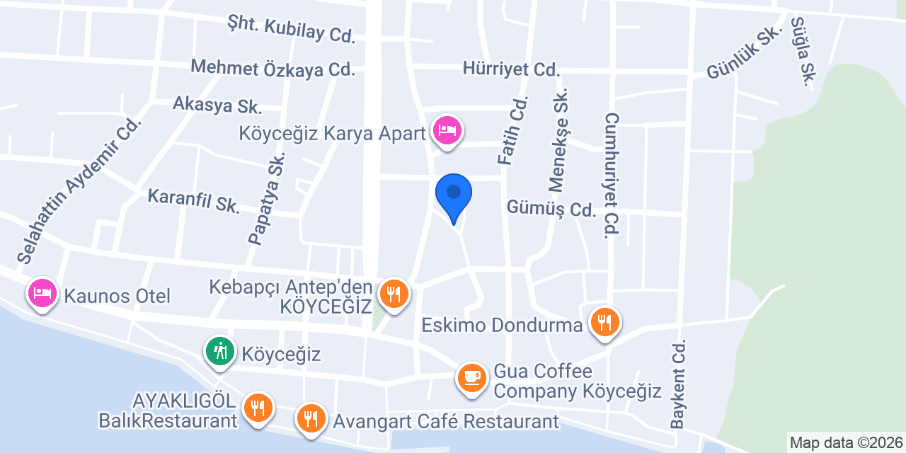 Yeni Köyceğiz Matbaasi konumu