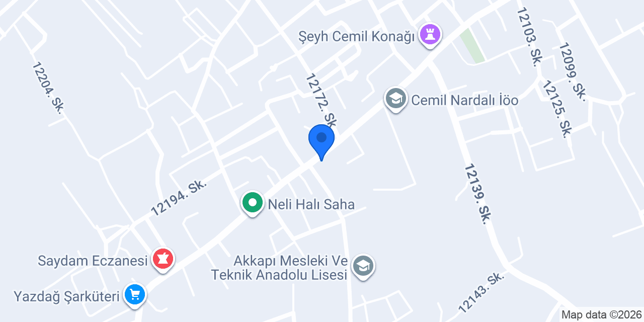 Aktif Gıda konumu