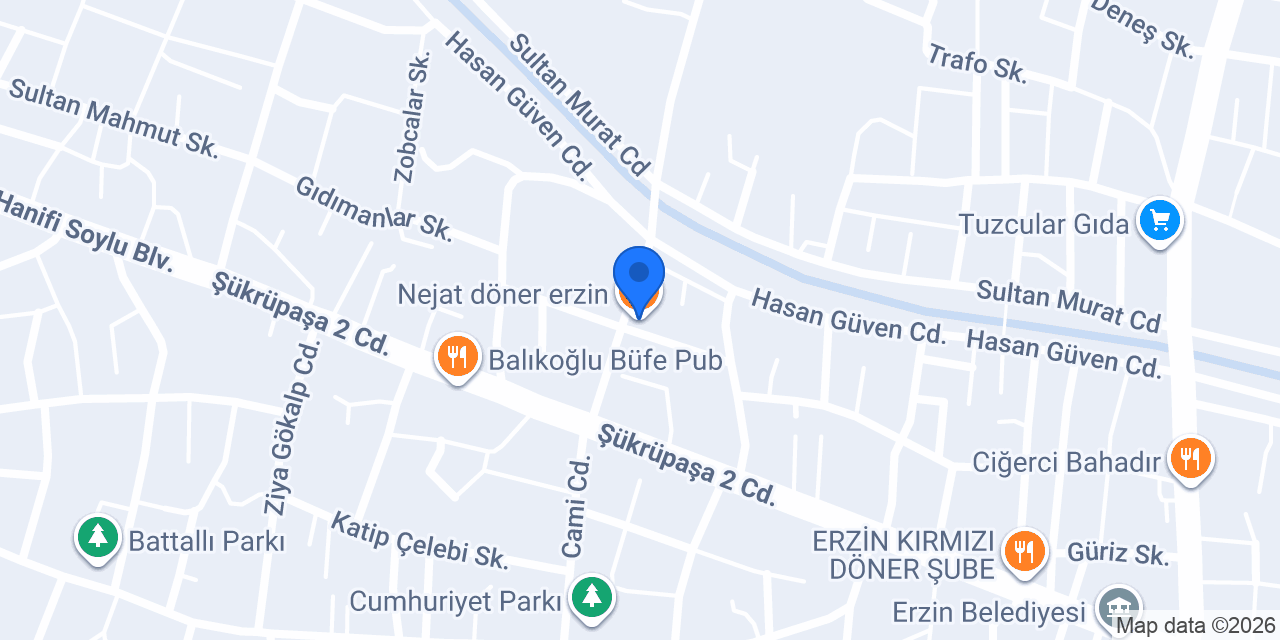 Nejat döner erzin konumu