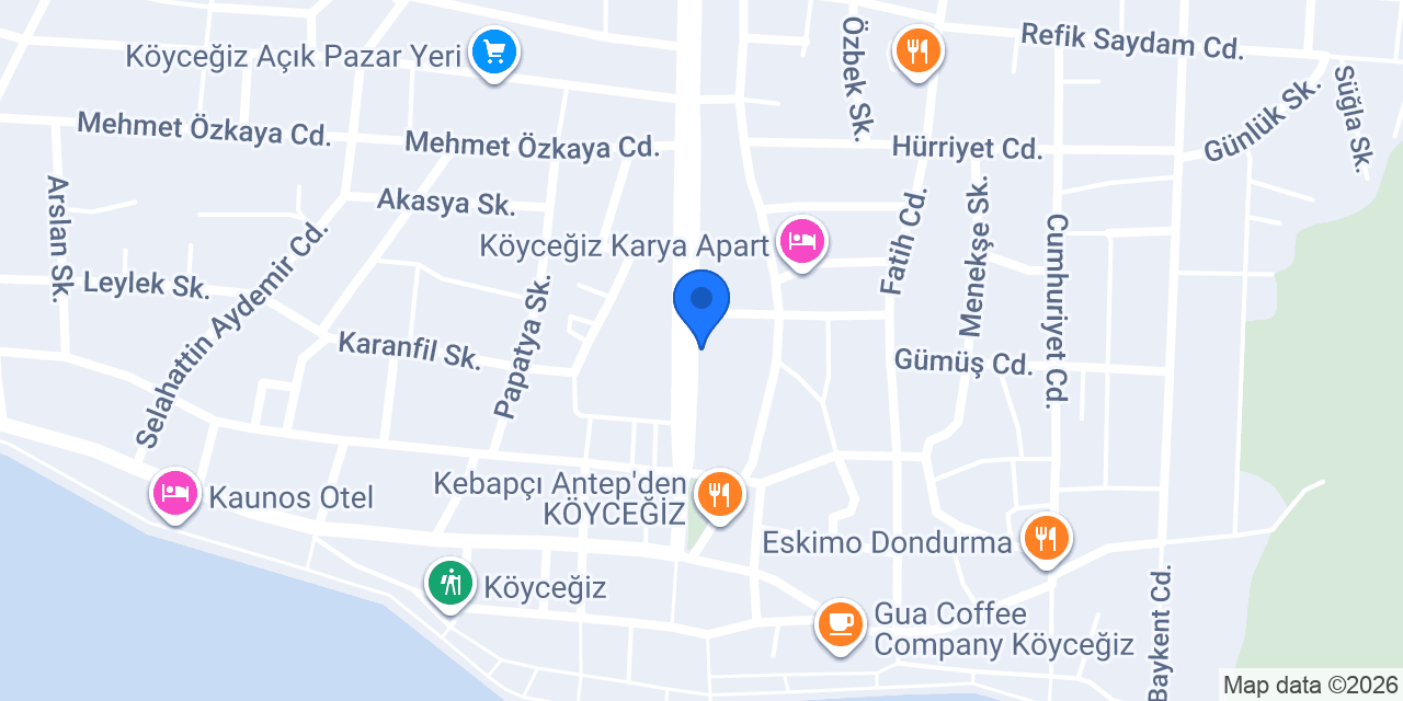 Köyceğiz Eczanesi konumu