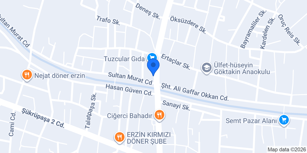Demirciler züccaciye konumu