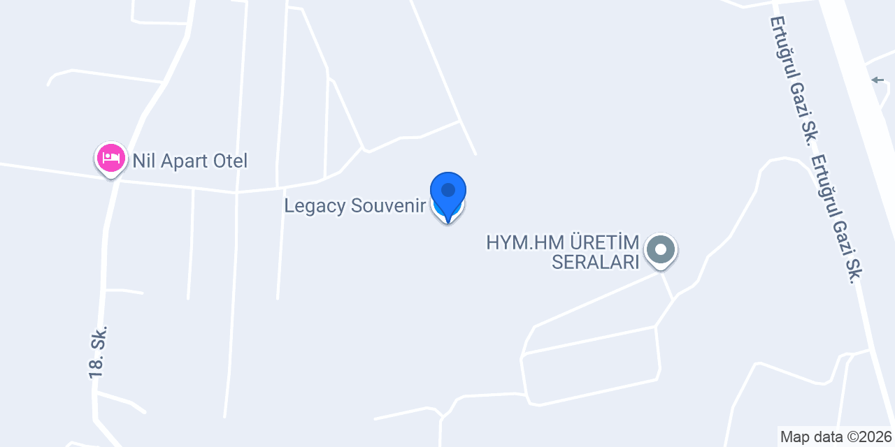 Legacy Souvenir konumu