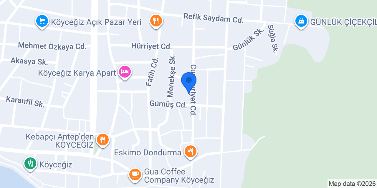 Akman Pansiyon konumu