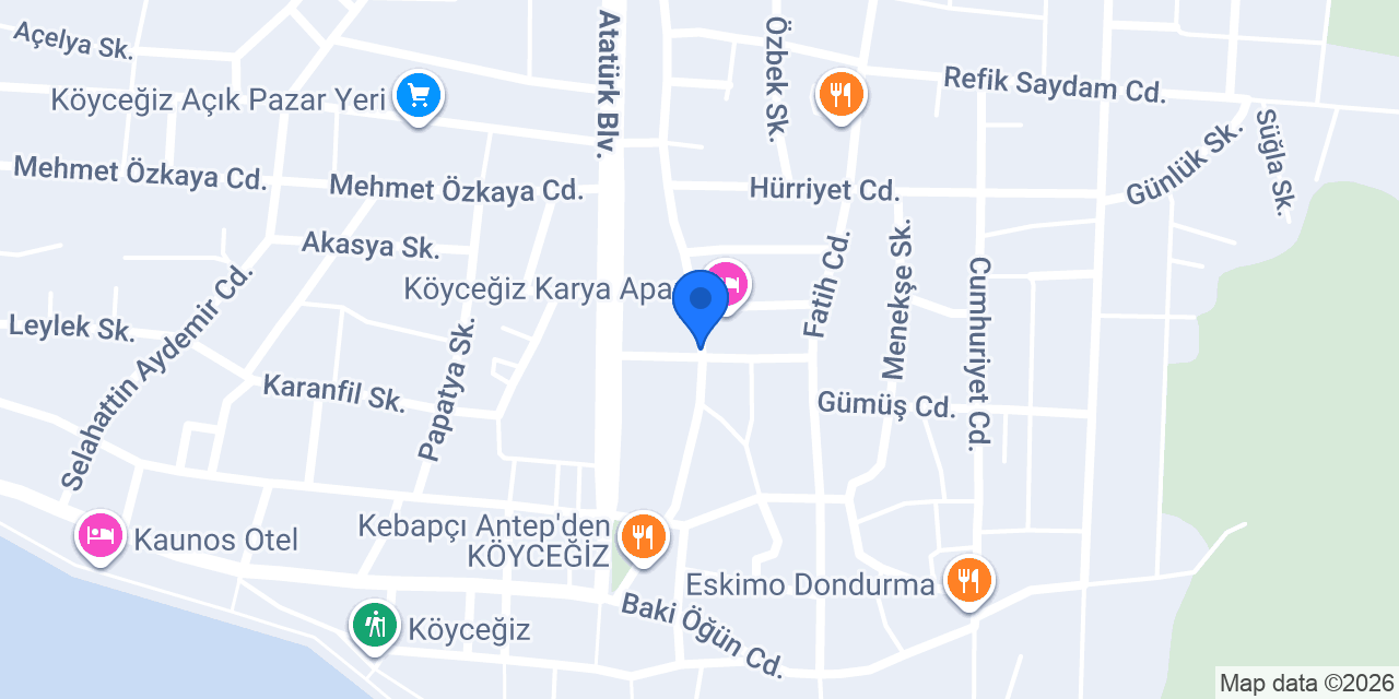 Köyceğiz Star Elektrik konumu