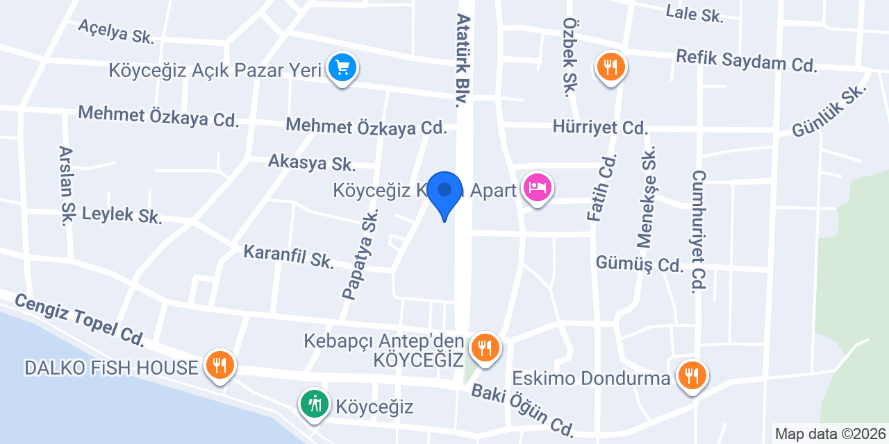 Köyceğiz Halk Eğitimi Merkezi konumu
