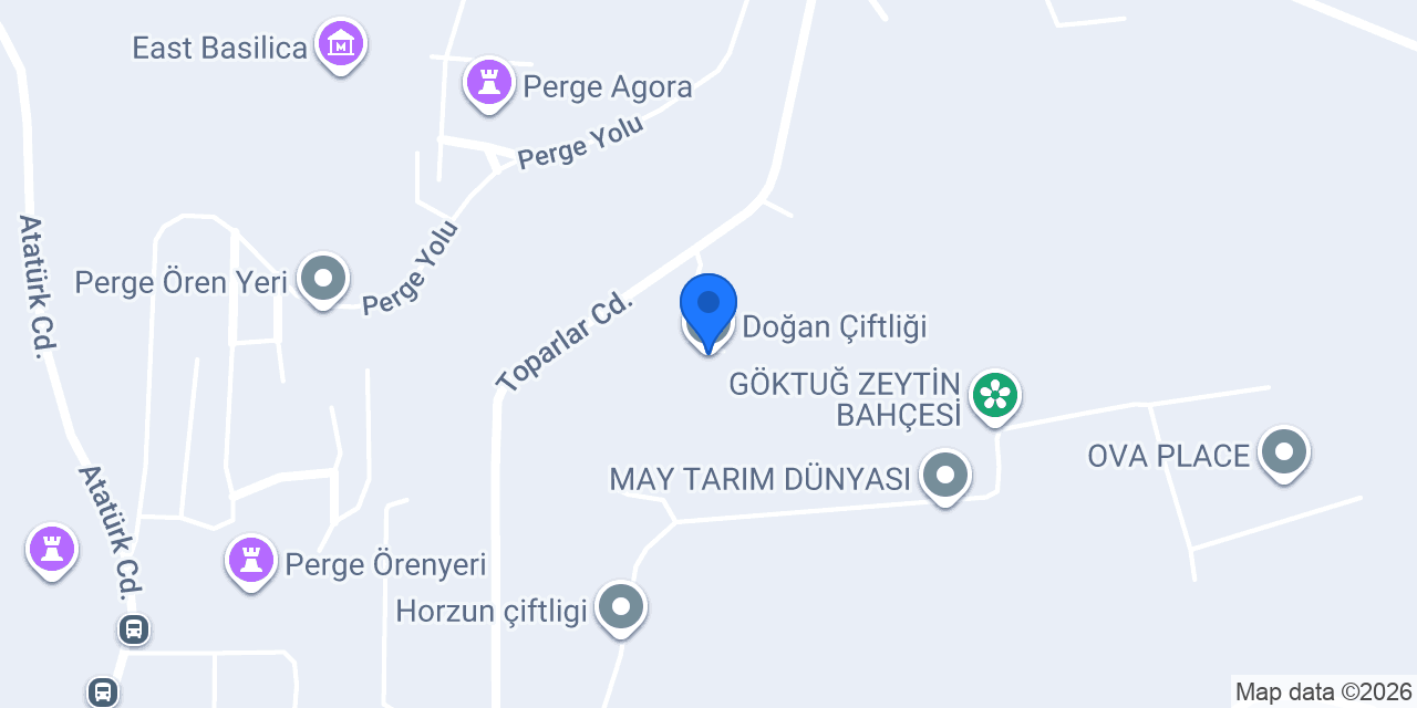 Doğan Çiftliği konumu
