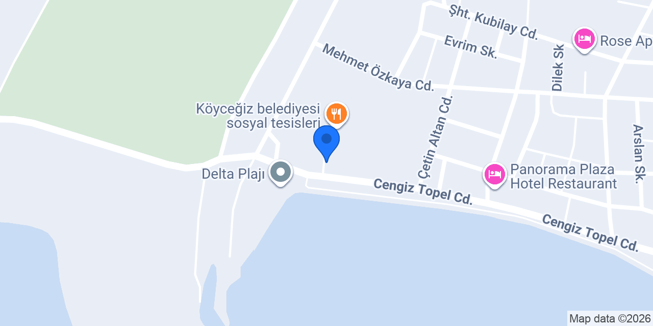 Köyceğiz Camping konumu