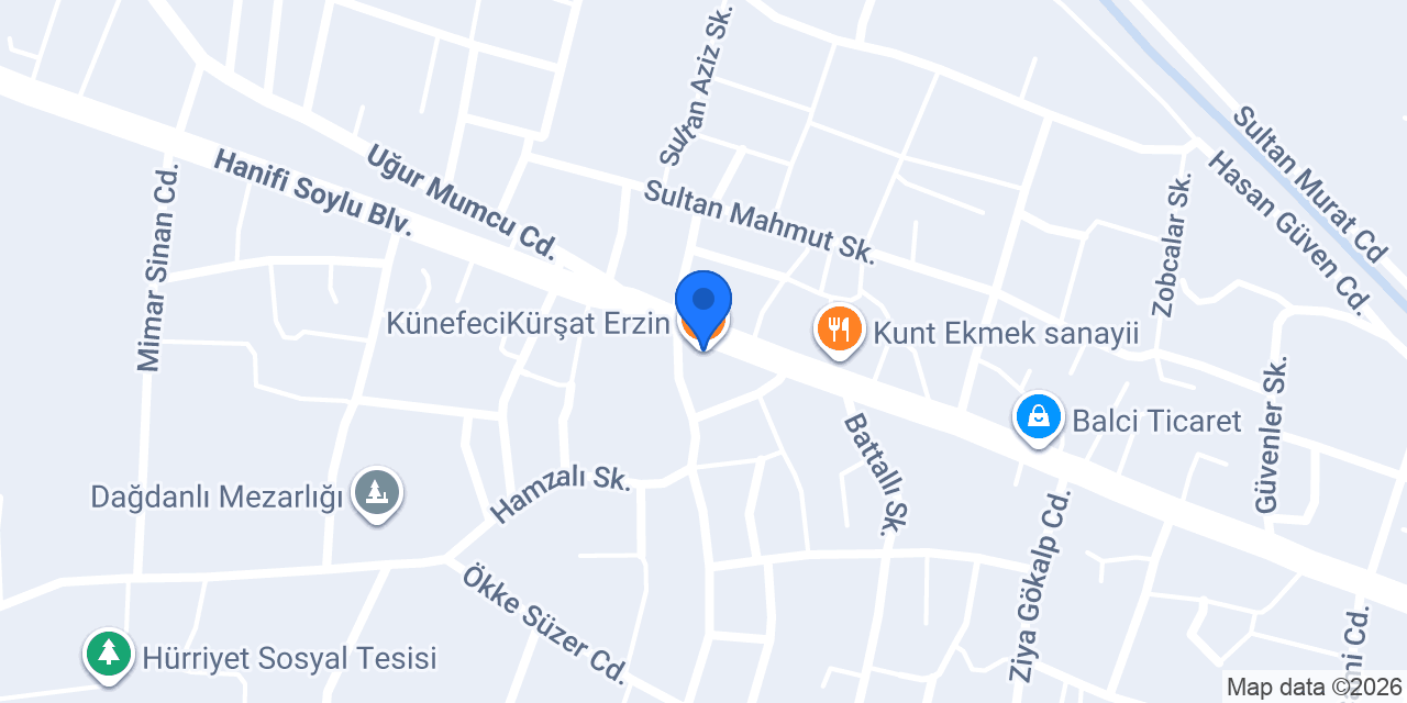 KünefeciKürşat Erzin konumu