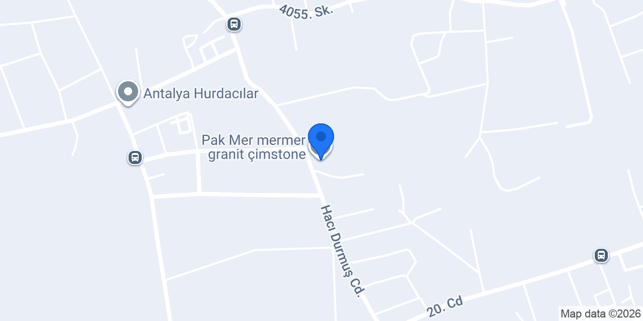 Pak Mer mermer granit çimstone konumu