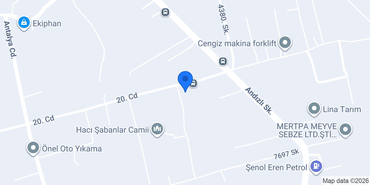 Erel Otomatik Kapı konumu