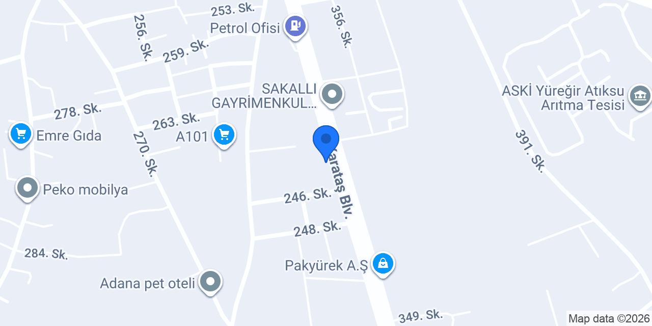 Öz Sarıgül Tarım konumu