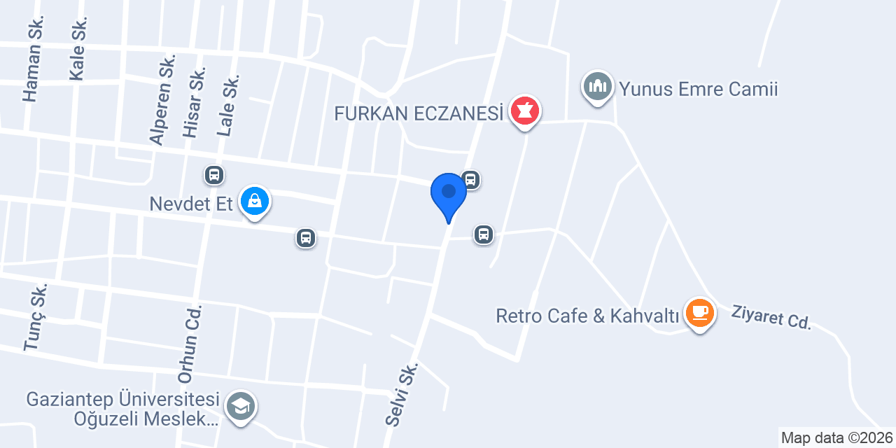 Efem çeyiz evi konumu