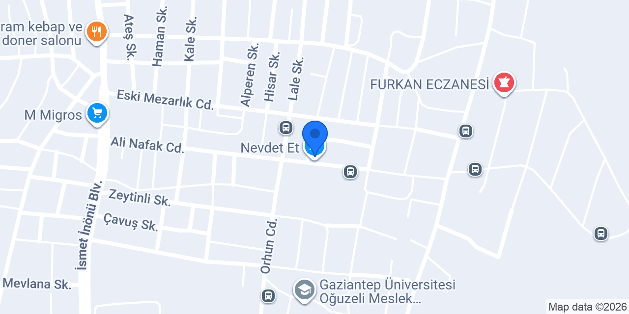 Nevdet Et konumu