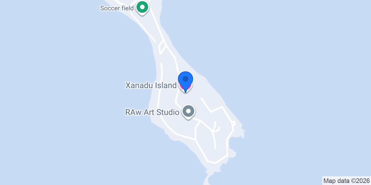 Xanadu Island konumu